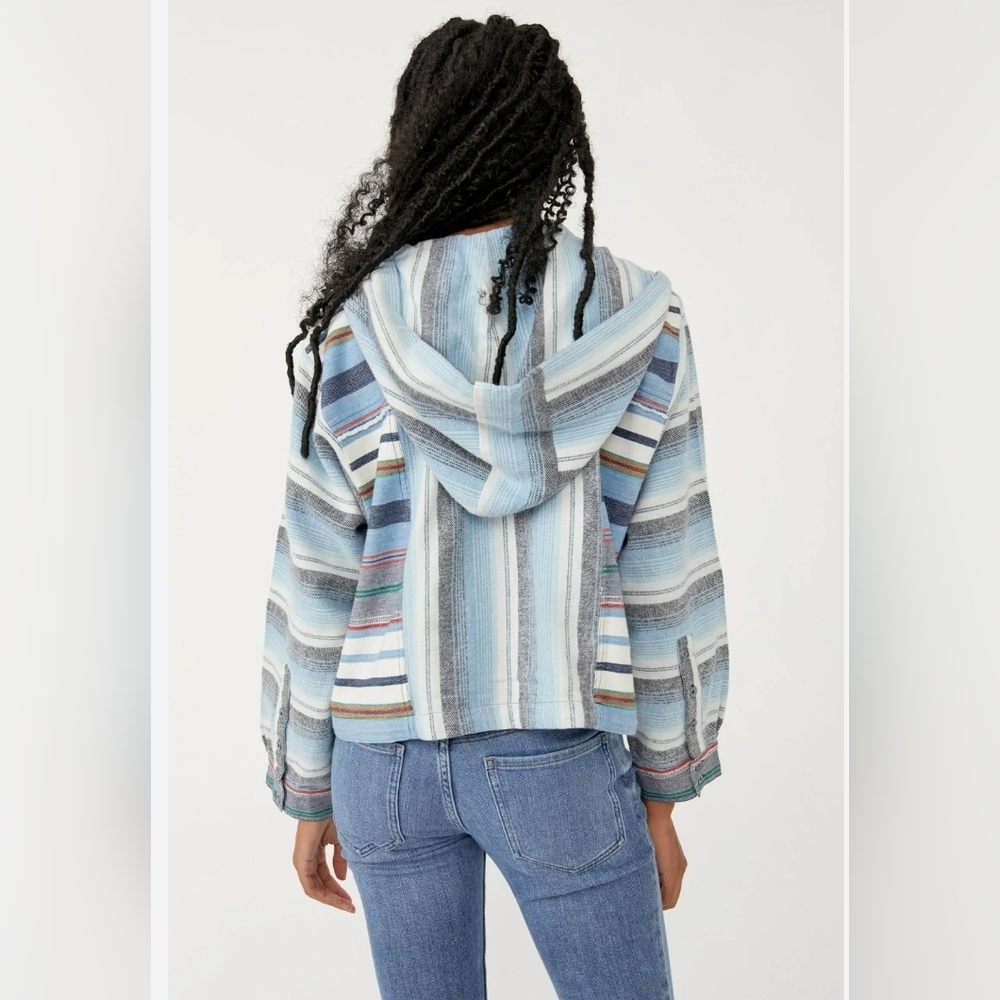 NWOT Free People Willowa Hoodie Medium - Picture 6 of 7